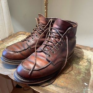 Red Wing Classic 1907 Moc Toe Leather Boots — Size 13